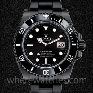 Rolex Submariner 40mm 116610 Pour Des Hommes Ton Noir