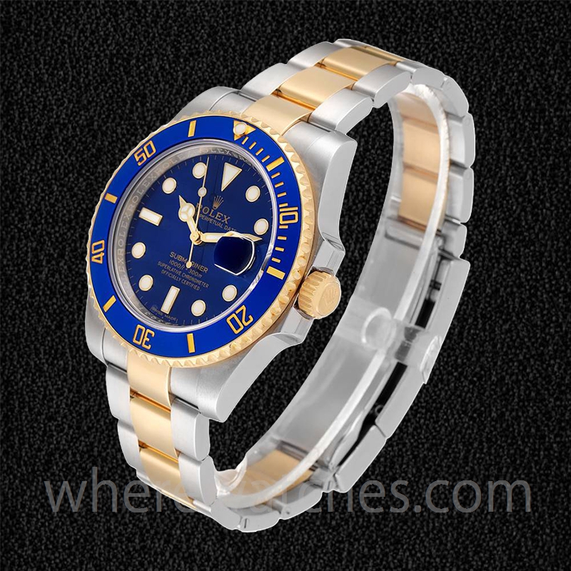 Rolex Submariner Pour Des Hommes 116613LB-97203 40mm Cadran Bleu Argenté – Image 3
