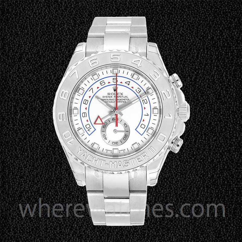 Rolex Yacht-master 44mm Pour Des Hommes 116689-78219 Cadran Blanc Bracelet – Image 2