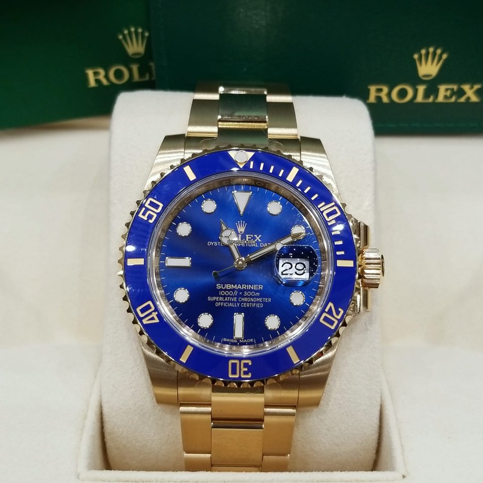 Réplique Rolex Suisse M116618lb-0003 Submariner Date