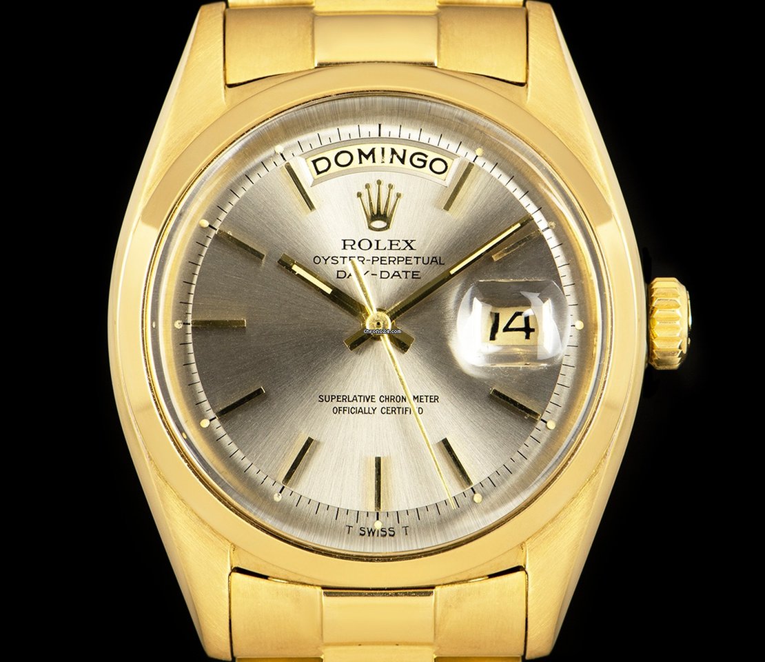 Meilleure réplique Rolex Day-date en or jaune 1802