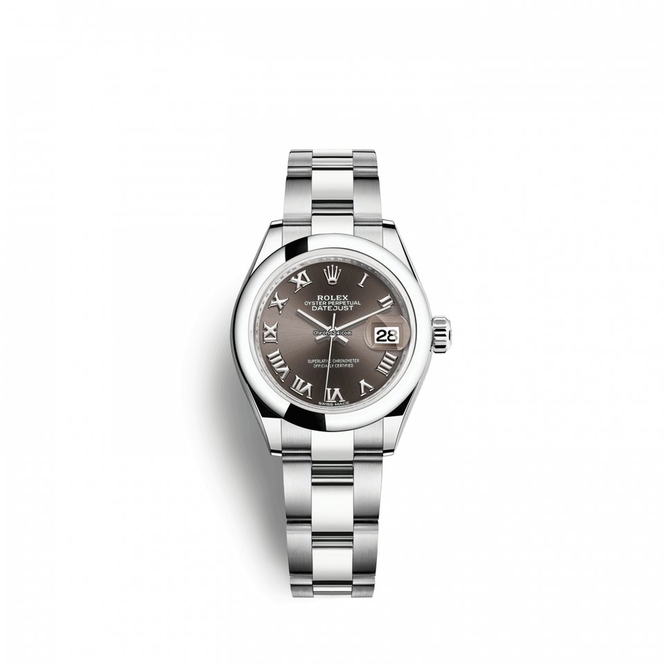Fake Watch Rolex Lady-datejust 28 28 mm montre femme en acier inoxydable 279160-0012