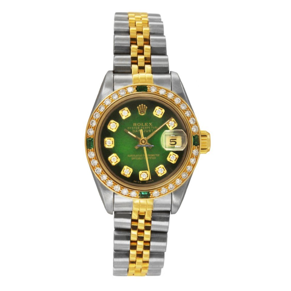 Fausse montre Rolex Datejust cadran vert