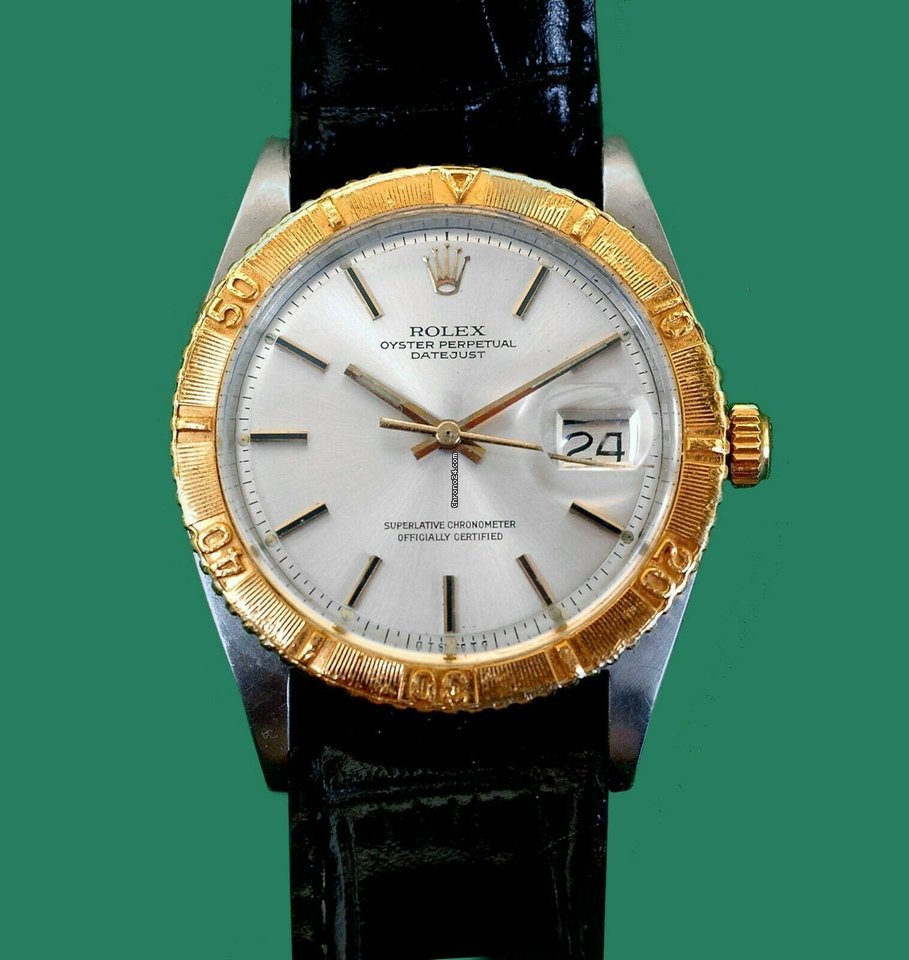 Réplique de luxe Rolex Vintage 1968 Oyster Perpetual Datejust Thunderbird Turn-o-graph Ref 1625
