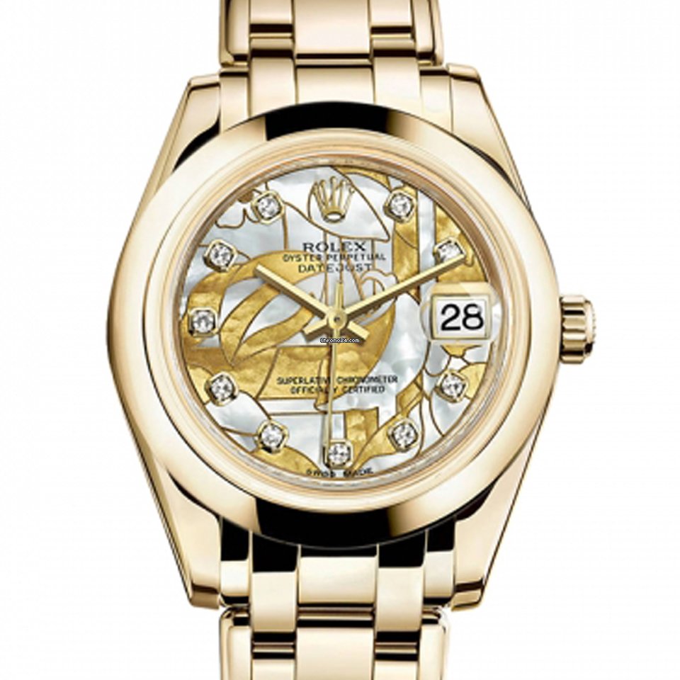 Réplique de qualité Rolex New Datejust 81208 Édition spéciale Masterpiece Box / Card / Garantie # rl124