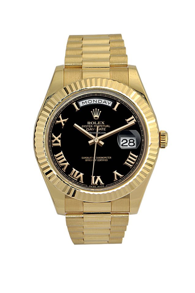 Réplique de Qualité Rolex Day Date Ii Oyster 41mm Or Jaune 218238