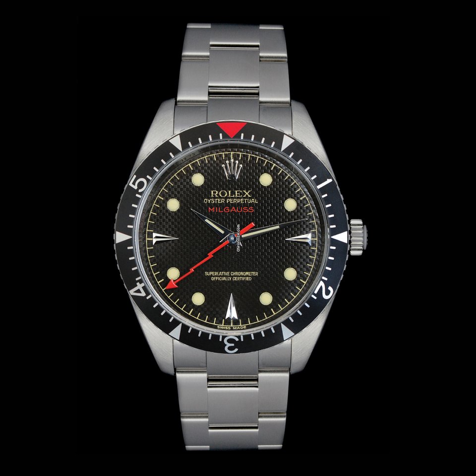 Fausse montre Rolex Milgauss Cfg-01 personnalisée