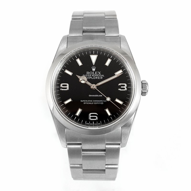 Lunette gravée Rolex Explorer de qualité