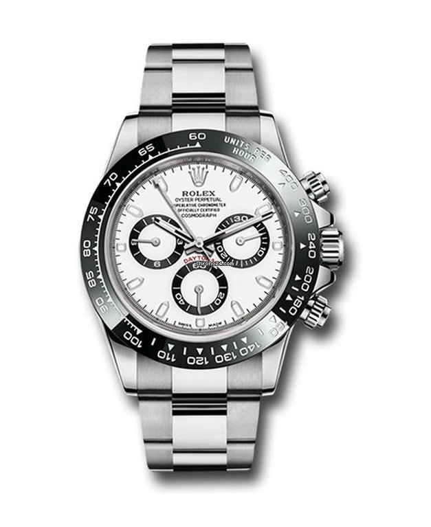 Meilleure réplique Rolex Daytona 116500ln cadran blanc