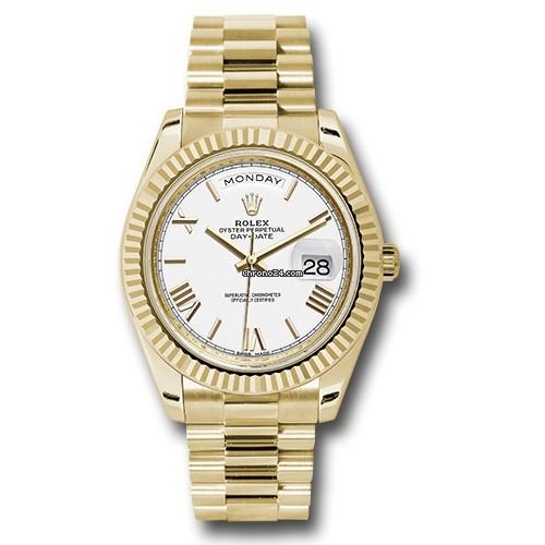 Réplique de luxe Rolex Day-date 40 Or jaune 228238 Wrp