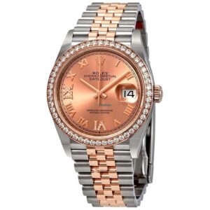 Fausse montre Rolex Datejust réf. 126281rbr-rose R? Misch Diamant Zb Jubileeband