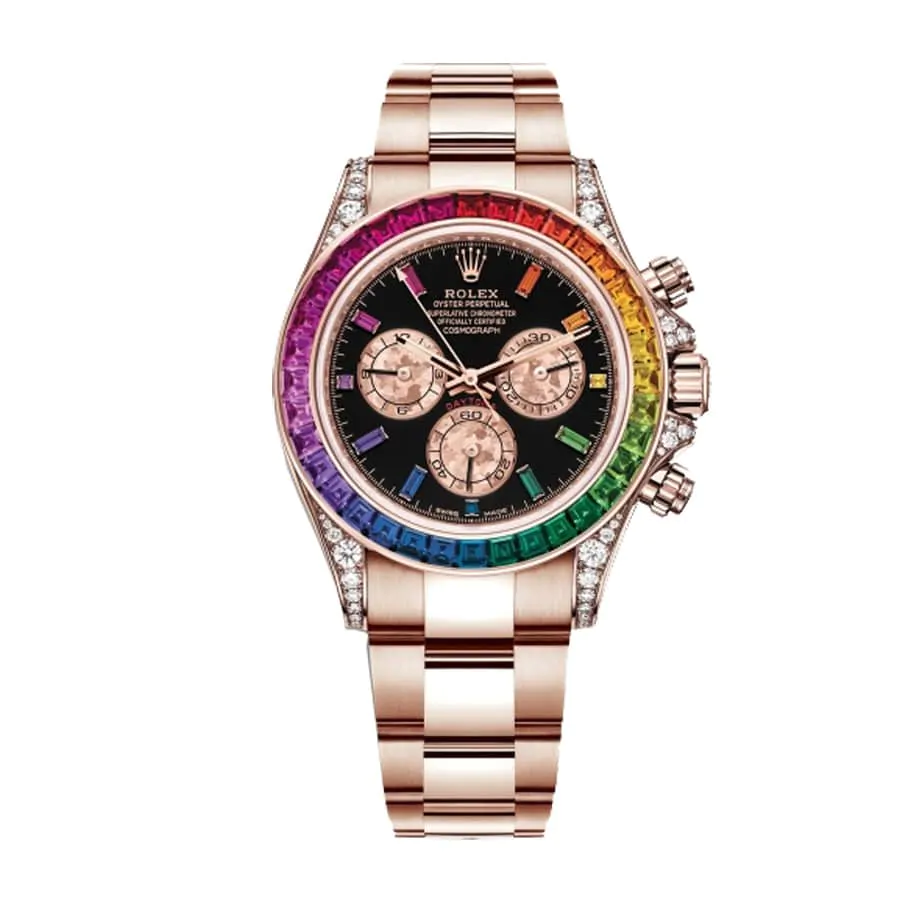 Réplique pas cher Rolex Daytona 116519 Rainbow