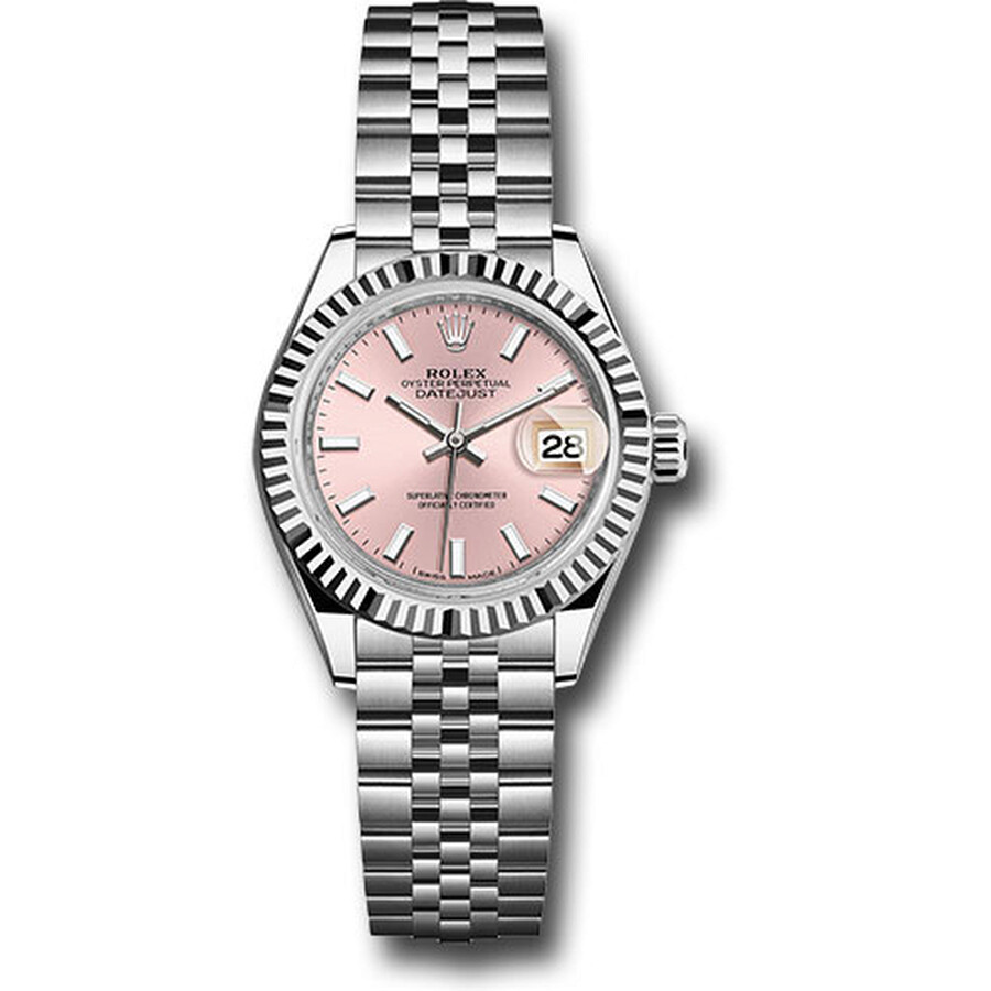 Réplique de Qualité Rolex Lady Datejust Automatique Cadran Rose Montre Femme Jubilé 279174psj