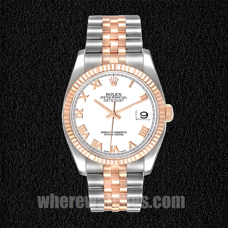 Rolex Datejust 36mm 116231 Pour des hommes Argenté Bracelet Jubilé – Image 2