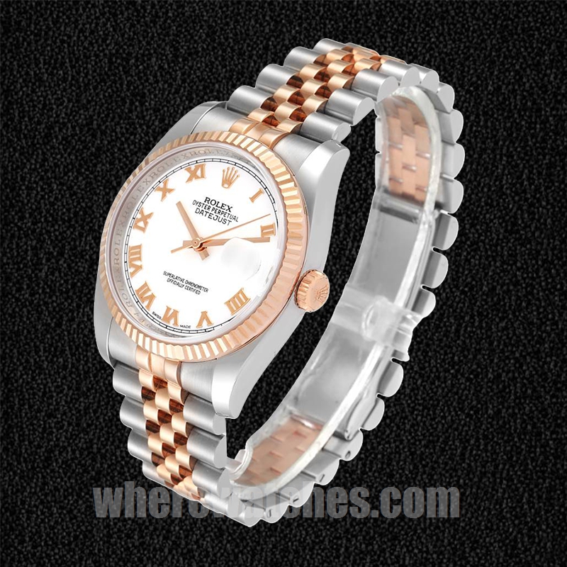 Rolex Datejust 36mm 116231 Pour des hommes Argenté Bracelet Jubilé – Image 3