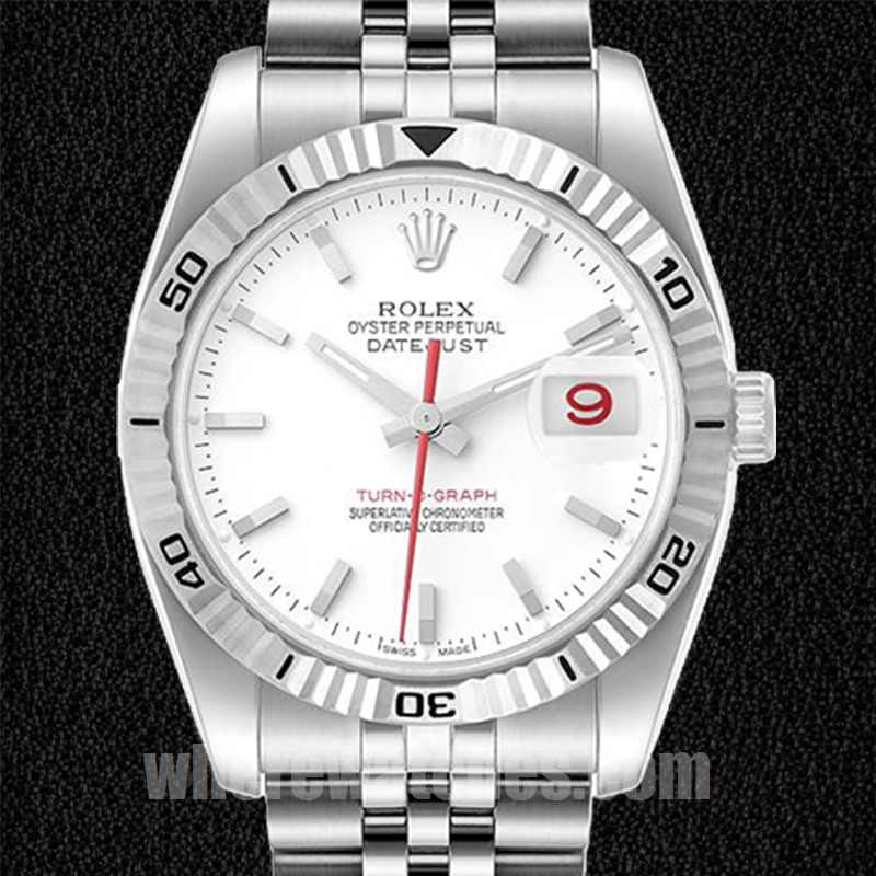 Rolex Datejust Turn-o-graph 36mm Pour des hommes 116264 Automatique Regardez