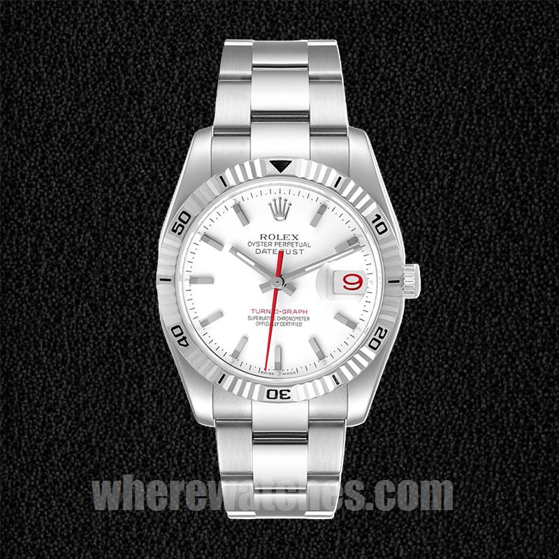 Rolex Datejust Turn-o-graph 36mm Pour des hommes 116264 Automatique Regardez – Image 5
