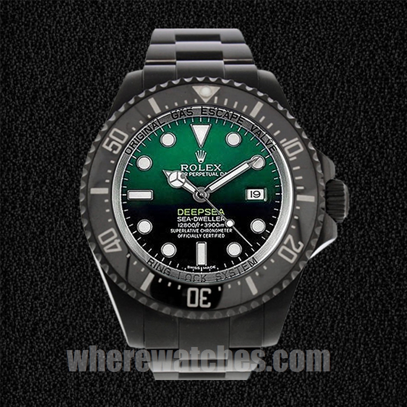 Rolex Deepsea 44mm Pour des hommes 116660 Cadran vert – Image 2