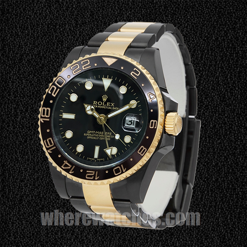 Rolex GMT-Master II 116713 Pour des hommes 40mm Ton noir Cadran noir – Image 3