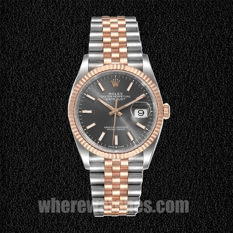 Rolex Datejust 36mm Pour des hommes m126231-0013 Cadran gris Argenté – Image 2