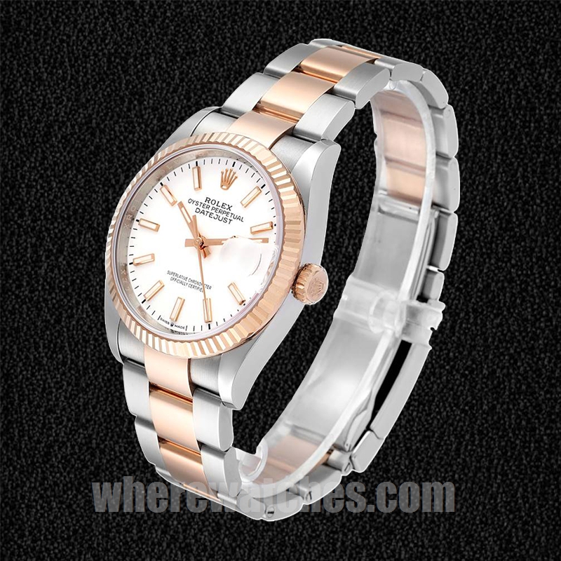 Rolex Datejust Pour des hommes 36mm m126231-0018 Regardez Argenté – Image 3