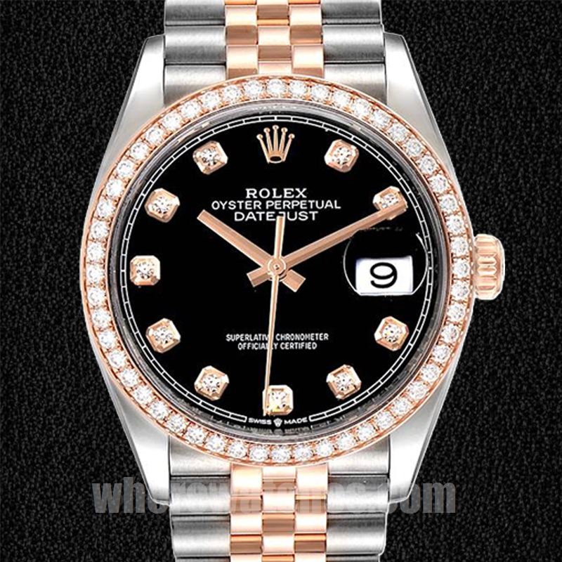 Rolex Datejust Pour des hommes m126281rbr-0007 36mm Regardez Automatique