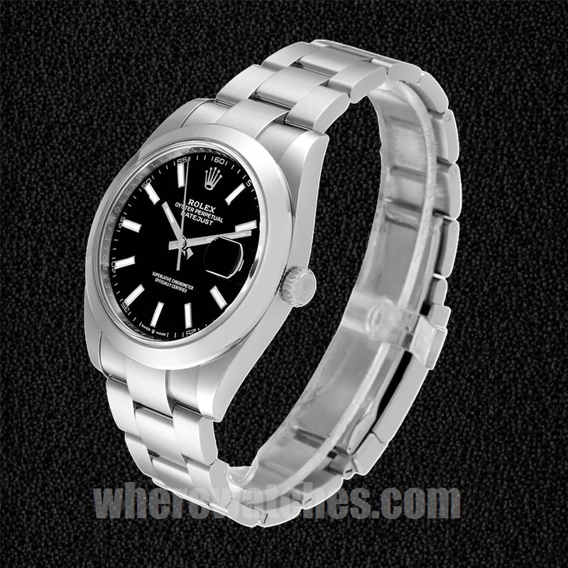 Rolex Datejust Pour des hommes 41mm m126300-0011 Argenté Regardez – Image 3