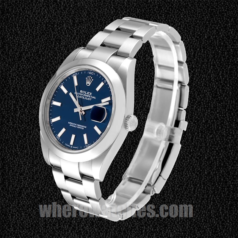 Rolex Datejust Pour des hommes 41mm m126300-0001 Argenté – Image 3