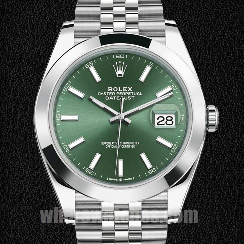 Rolex Datejust m126300-0020 41mm Pour des hommes Bracelet Jubilé Argenté