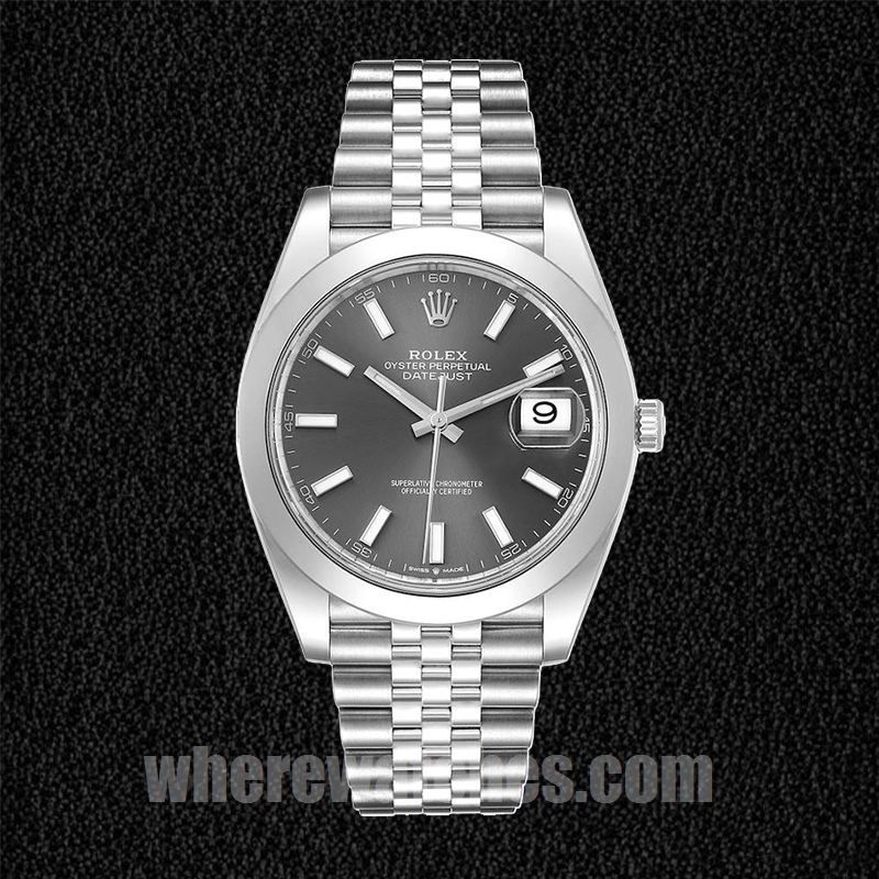 Rolex Datejust 41mm Pour des hommes m126300-0008 Argenté Regardez – Image 2