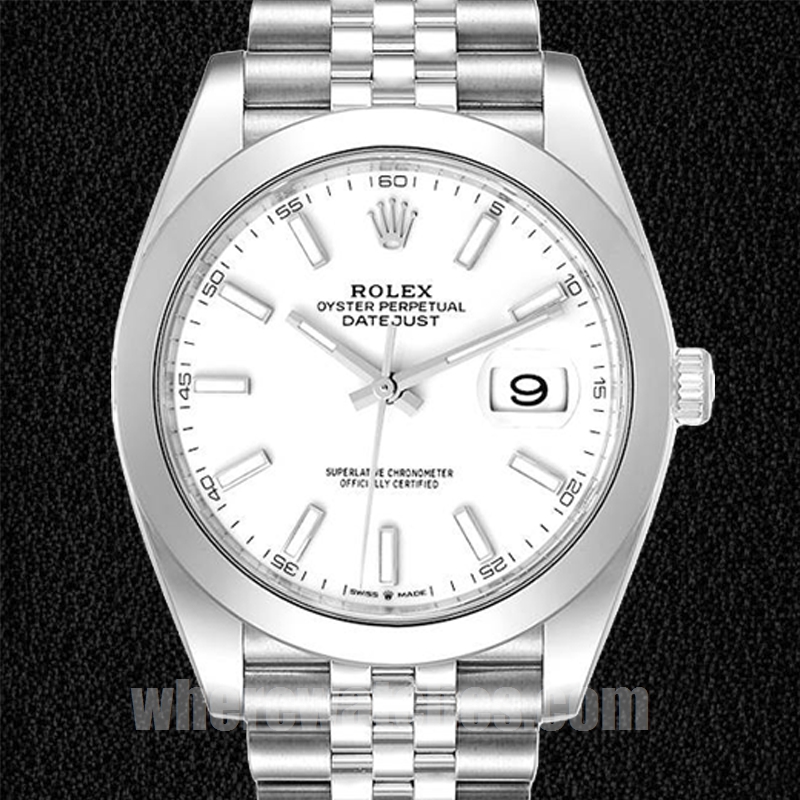 Rolex Datejust Pour des hommes m126300-0006 41mm Argenté
