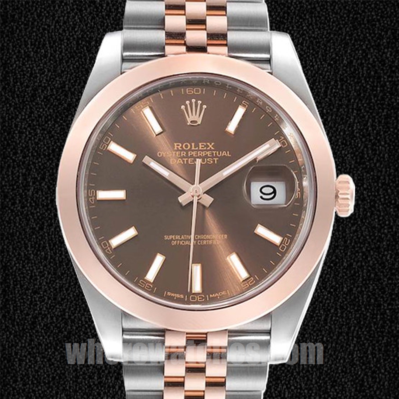 Rolex Datejust m126301-0002 Pour des hommes 41mm Automatique Argenté