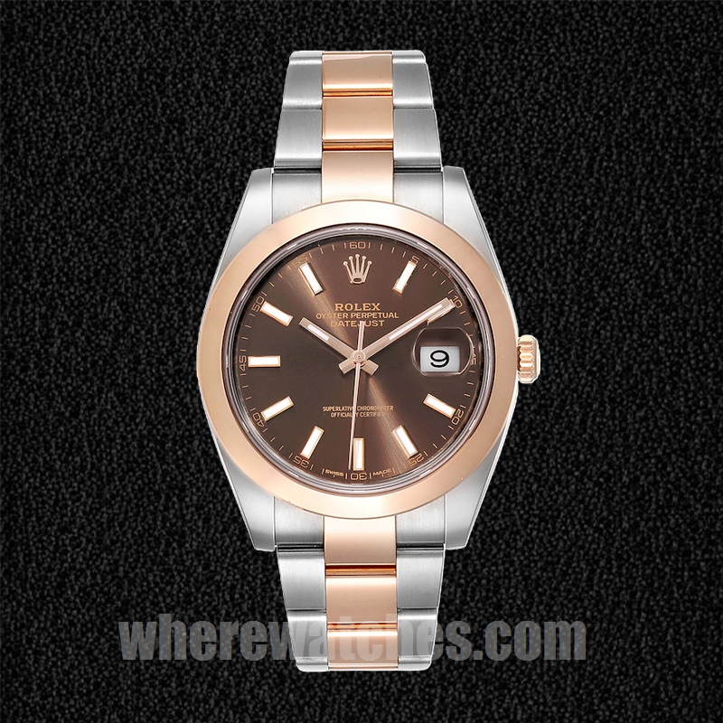 Rolex Datejust m126301-0002 Pour des hommes 41mm Automatique Argenté – Image 5