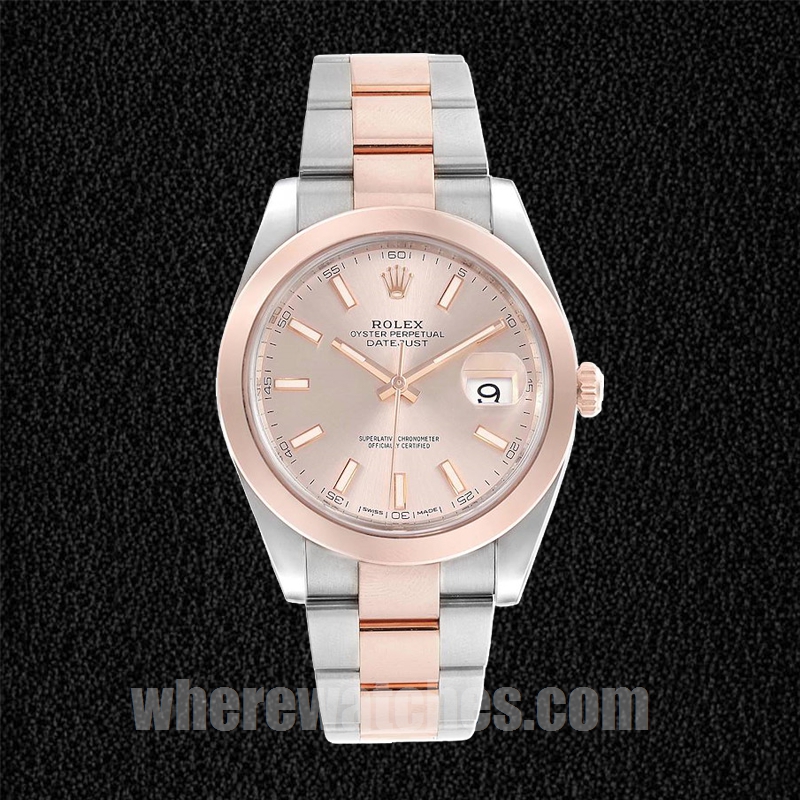 Rolex Datejust Pour des hommes 41mm m126301-0009 Automatique Cadran rose – Image 2