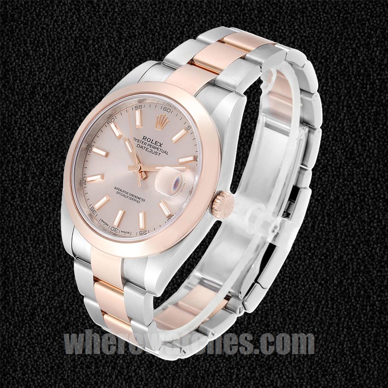 Rolex Datejust Pour des hommes 41mm m126301-0009 Automatique Cadran rose – Image 3