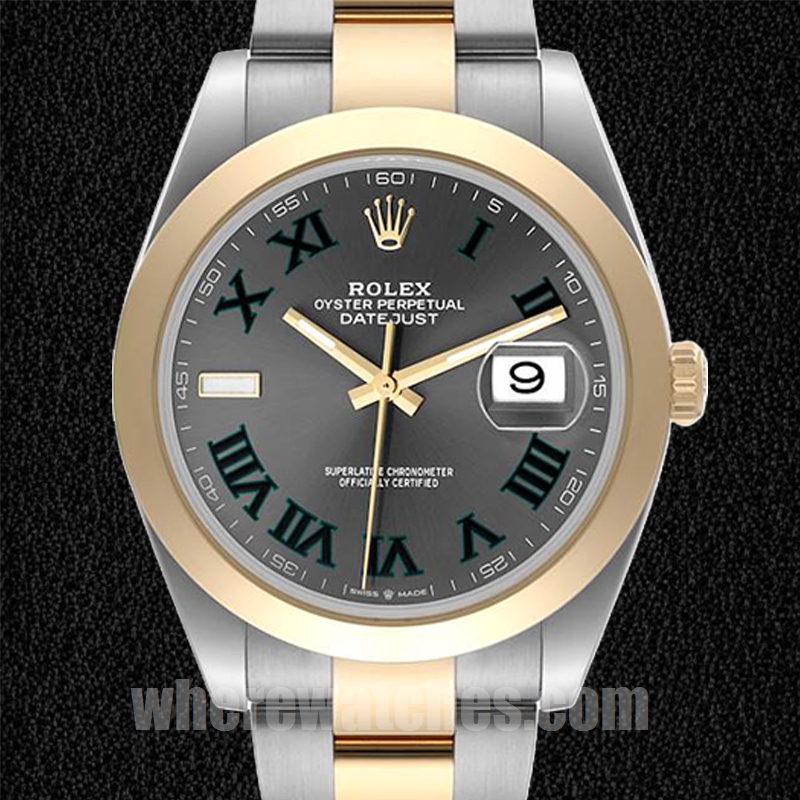 Rolex Datejust m126303-0019 41mm Pour des hommes Regardez Argenté