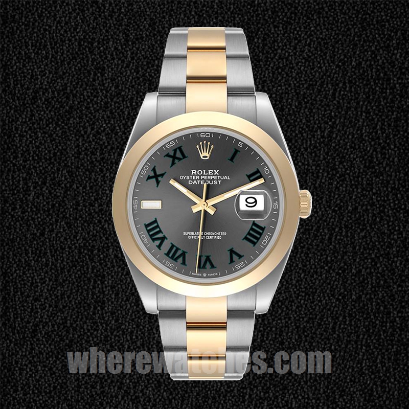 Rolex Datejust m126303-0019 41mm Pour des hommes Regardez Argenté – Image 2