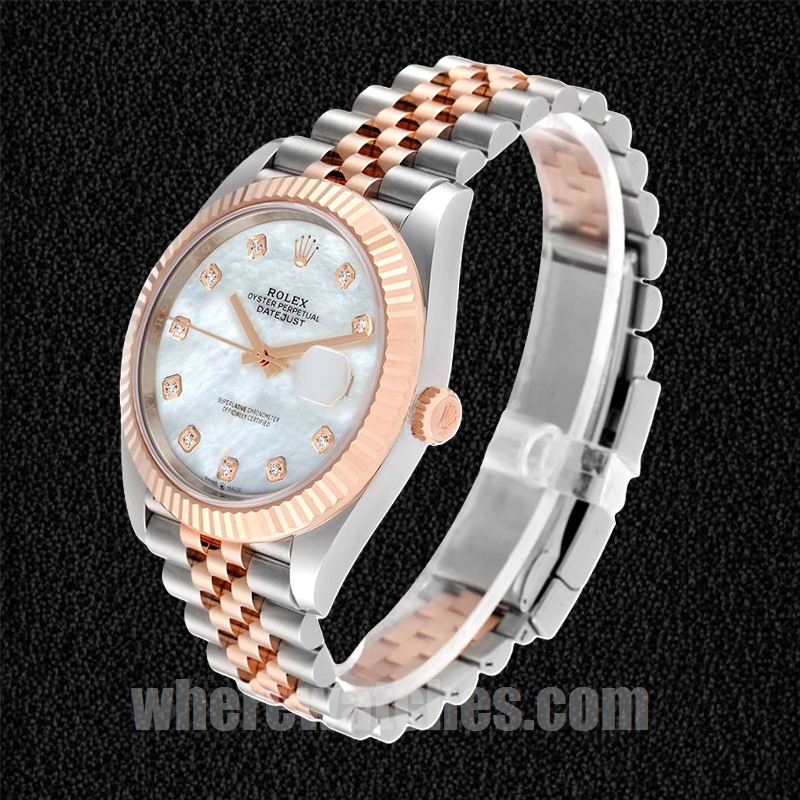 Rolex Datejust Pour des hommes m126331-0014 41mm Cadran en nacre blanche Regardez – Image 3