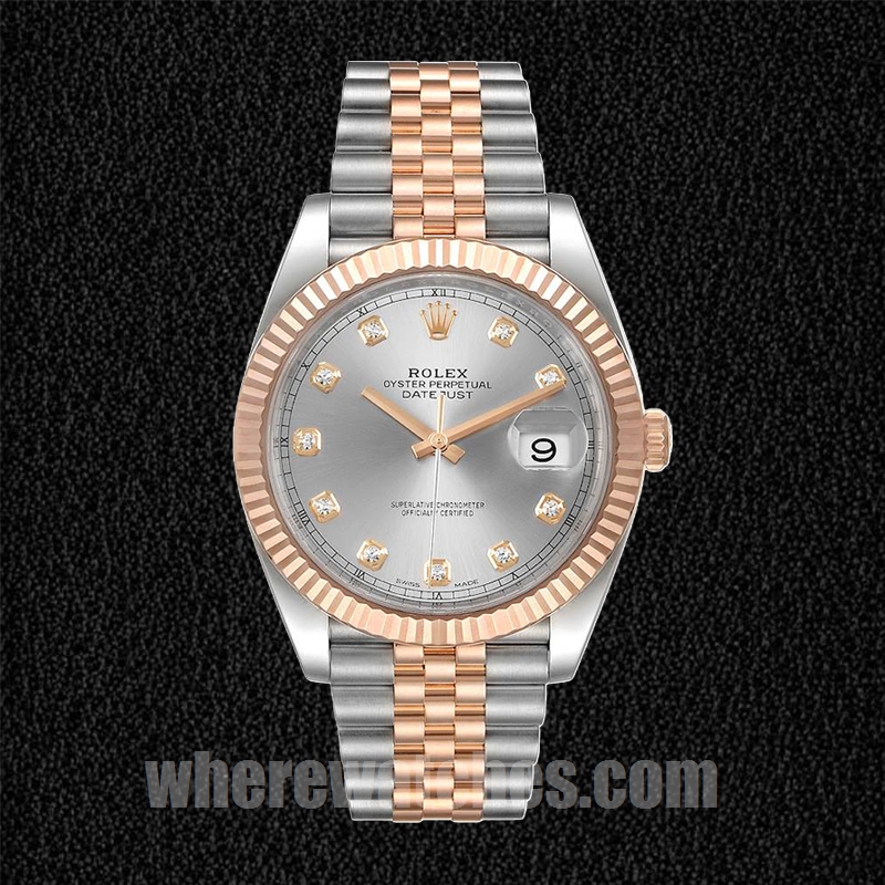 Rolex Datejust 126331 41mm Pour des hommes Regardez Argenté – Image 2