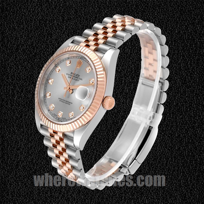 Rolex Datejust 126331 41mm Pour des hommes Regardez Argenté – Image 3