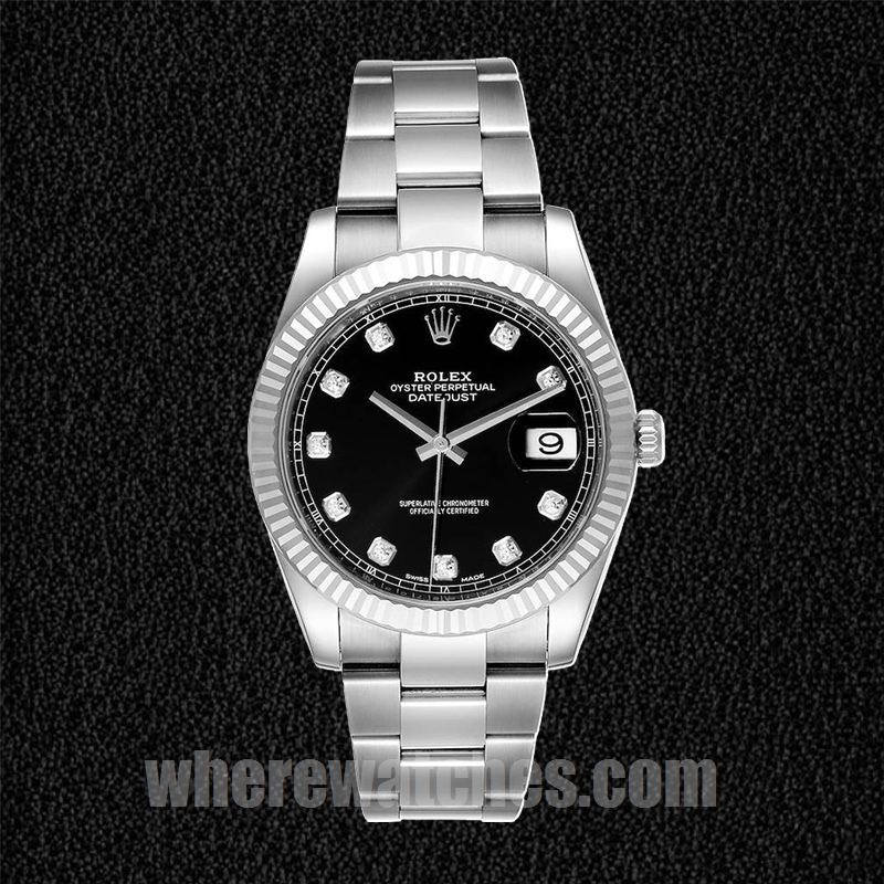 Rolex Datejust Pour des hommes m126334-0011 41mm Regardez Argenté – Image 2