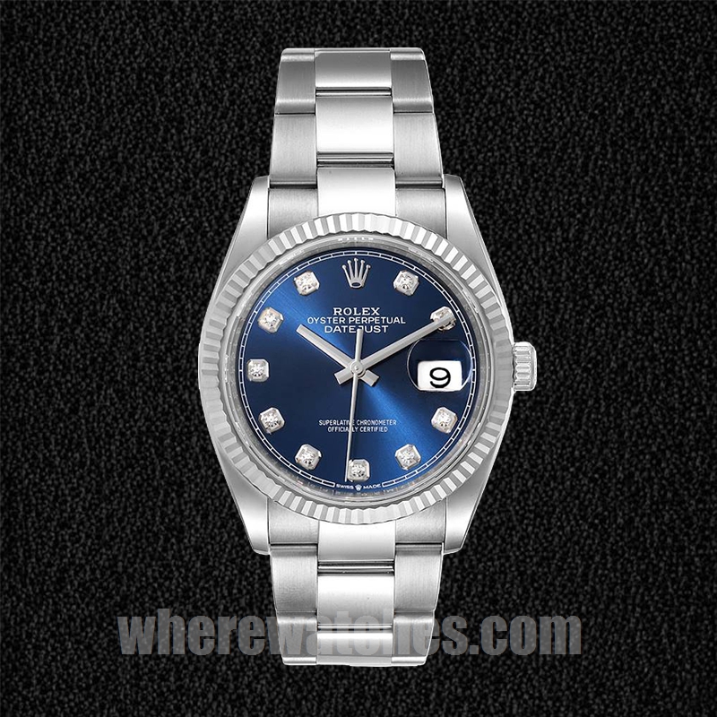 Rolex Datejust 126334 Pour des hommes 41mm Cadran bleu – Image 2