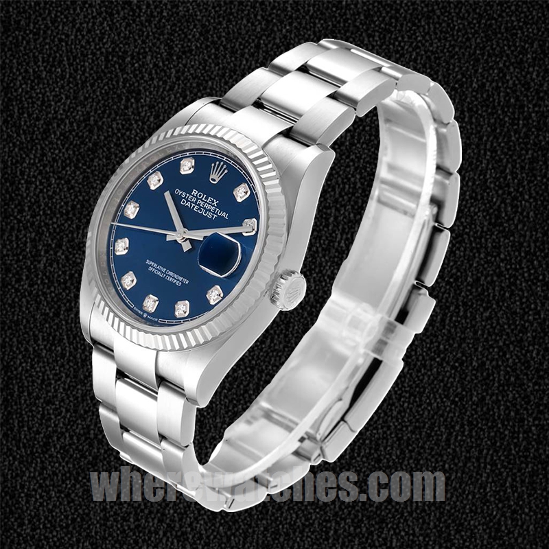 Rolex Datejust 126334 Pour des hommes 41mm Cadran bleu – Image 3
