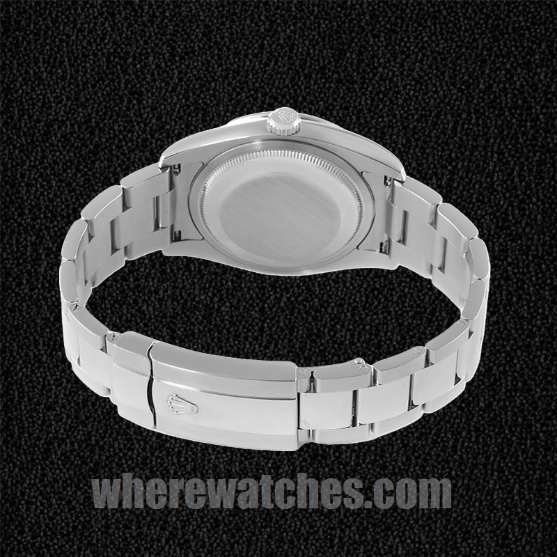Rolex Datejust 41mm m126334-0027 Pour des hommes Cadran vert Bracelet Huître – Image 4