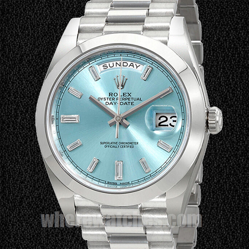 Rolex Day-Date Pour des hommes 228206 40mm Président Bracelet