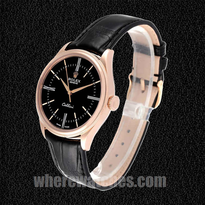 Rolex Cellini 39mm Pour des hommes m50505-0009 Doré rose – Image 3