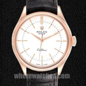 Rolex Cellini Pour des hommes m50505-0021 39mm Doré rose Automatique