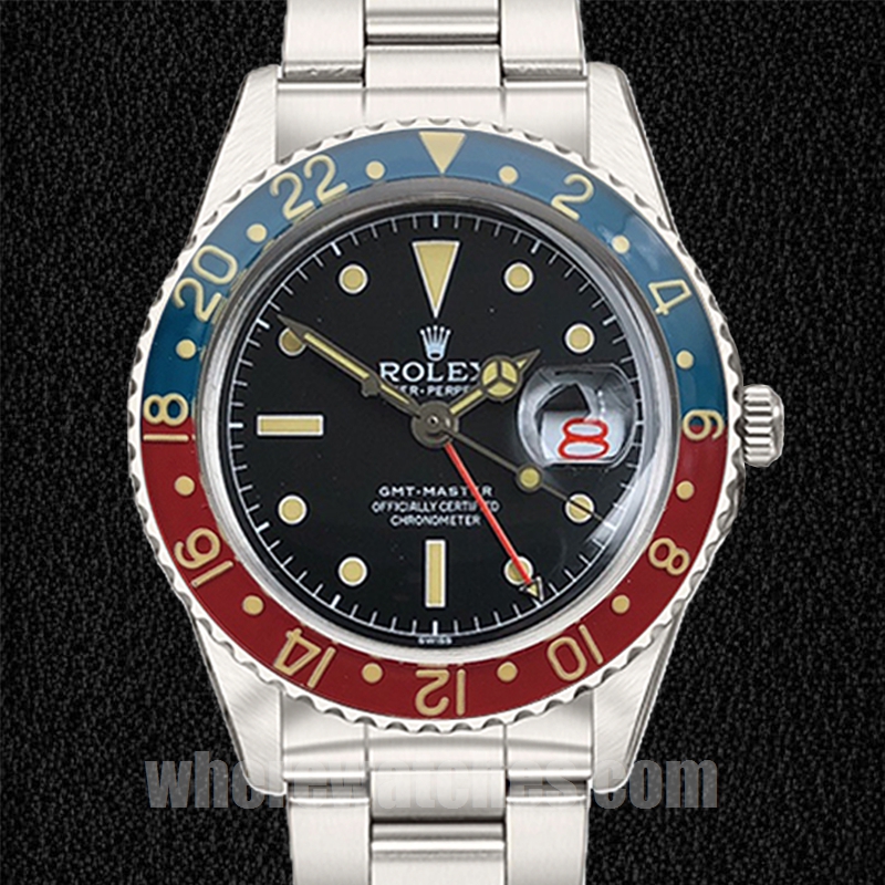 Rolex GMT-Master Pour des hommes 6542 40mm Automatique