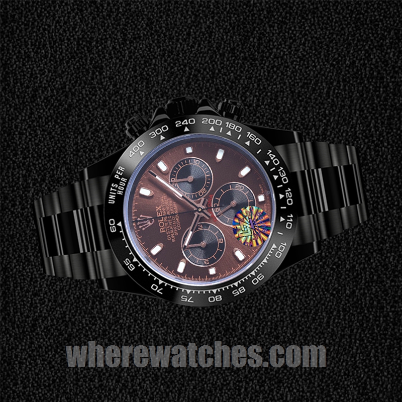 Rolex Daytona 40mm Pour des hommes 116500 Ton noir – Image 3