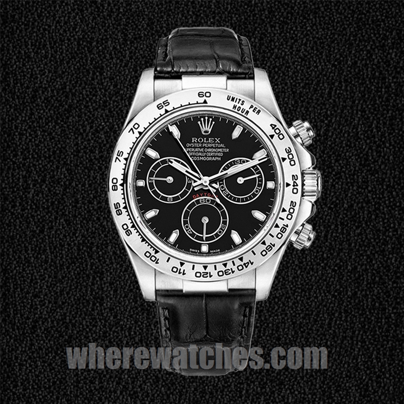 Rolex Daytona 116519 Pour des hommes 40mm Argenté – Image 2